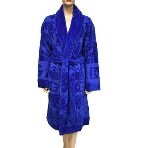 Dolce & Gabbana Royal Blue Women's Robe
